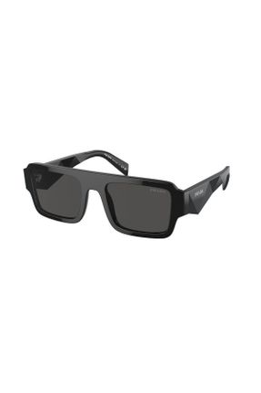 عینک آفتابی بژ مردانه 50 UV400 پلاستیک سایه روشن مستطیل کد 781411655