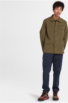 پیراهن سبز مردانه رگولار Timberland - کد 788373495