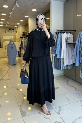 کت و شلوار مشکی زنانه بافتنی Vosse - کد 839867298