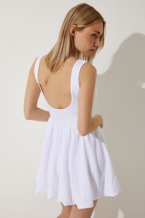 لباس سفید زنانه بافتنی کد 839971208