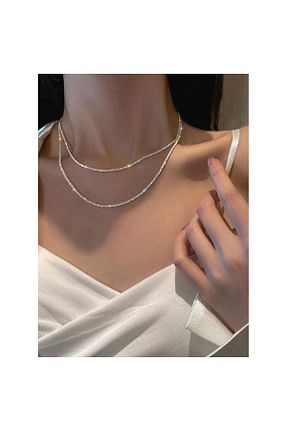 گردنبند جواهر زنانه زیرکن Filitask - کد 836888036
