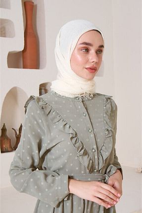 شال بژ زنانه جاز Larissa Scarf - کد 186734166