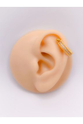 پیرسینگ طلائی زنانه Trinos - کد 813134829