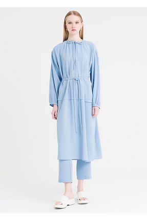 تونیک آبی زنانه بافتنی Armağan - کد 840050891