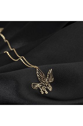 گردنبند نقره طلائی زنانه 925 عیار OneSilverGold - کد 840071760