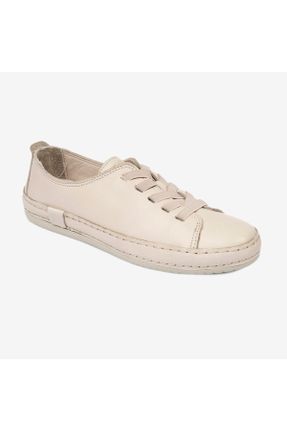 کفش کژوال سفید زنانه چرم طبیعی پاشنه کوتاه ( 4 - 1 cm ) پاشنه ساده کد 824647773