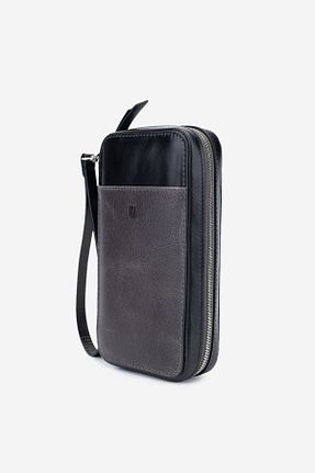 کیف دستی طوسی مردانه ابعاد بزرگ Valmenti - کد 840063412