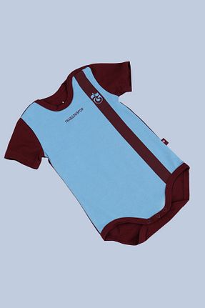 بادی و سرهمی نوزادی زرشکی بچه گانه پارچه Trabzonspor - کد 840103067