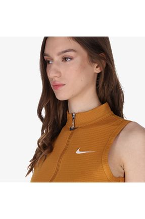 بادی اسپرت زرد زنانه اسلیم Nike - کد 369125271