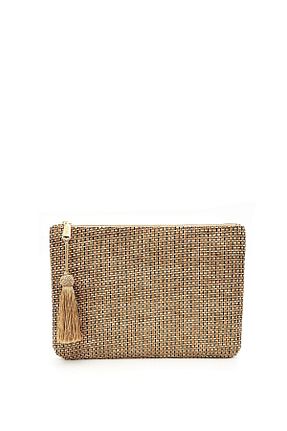 کیف پورتفوی و کلاچ بژ زنانه پارچه ای FARBAG - کد 317069516