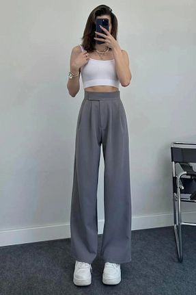 شلوار طوسی زنانه لیکرا Velarise - کد 836508900