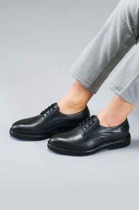 کفش کلاسیک مشکی مردانه پاشنه کوتاه ( 4 - 1 cm ) کد 829727592