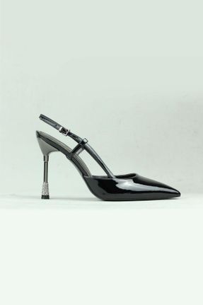 کفش پاشنه بلند کلاسیک مشکی زنانه پاشنه ضخیم پاشنه کوتاه ( 4 - 1 cm ) کد 815162315