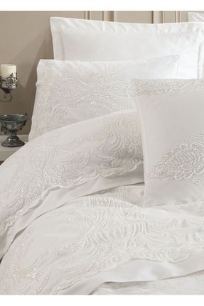 روتختی دونفره بژ پنبه - ساتن Dantela - کد 839441948