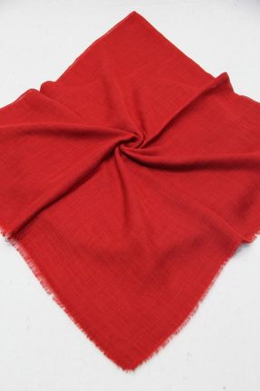 روسری قرمز پنبه (نخی) 100 x 100 کد 86841976