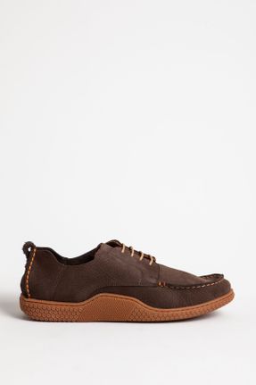 کفش کژوال قهوه ای مردانه پاشنه کوتاه ( 4 - 1 cm ) پاشنه ساده کد 792873641