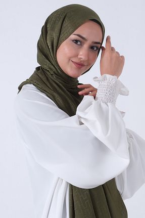 شال خاکی زنانه پلی استر کد 839834561