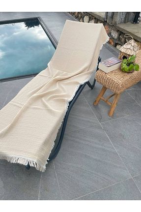 پشتمال بژ %100 پنبه ارگانیک Mujo Home Collection - کد 801026131