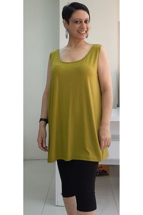 تیشرت سایز بزرگ سبز زنانه سایز بزرگ Mertcan Butik - کد 831942278