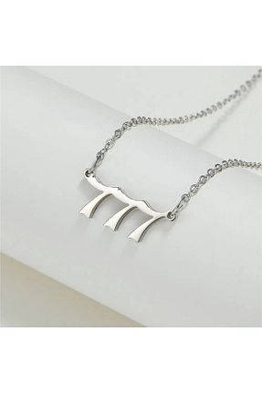 گردنبند جواهر زنانه روکش نقره sleyshop - کد 662160657