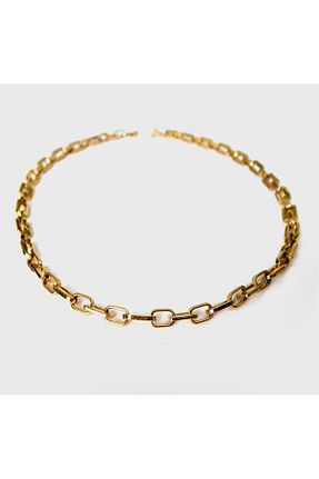 گردنبند استیل ( فولاد ) طلائی زنانه روکش طلا whitelove - کد 840082370