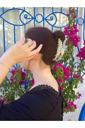 گیره سر نارنجی زنانه SO&SO - کد 840088385