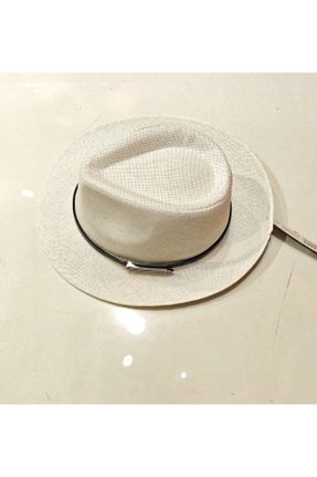 کلاه سفید زنانه کد 840143607