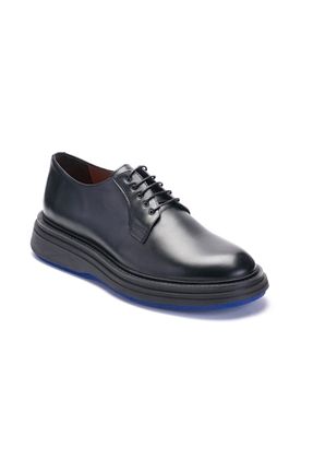 کفش کلاسیک مشکی مردانه چرم خالص LUCIANO BELLINI - کد 840094333