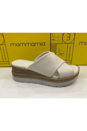 دمپائی نباتی زنانه چرم خالص Mammamia - کد 840092661