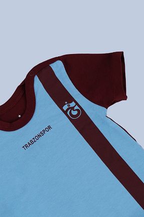 بادی و سرهمی نوزادی زرشکی بچه گانه پارچه Trabzonspor - کد 840103067