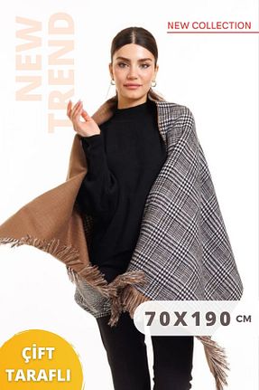 شال قهوه ای زنانه اکریلیک Multi Brand - کد 776935764
