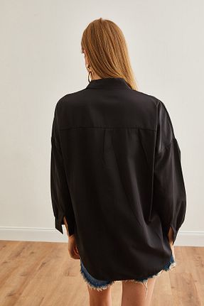 پیراهن مشکی زنانه رگولار Olalook - کد 840047078