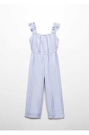سرهمی آبی بچه گانه بدون آستین MANGO Kids - کد 820376526