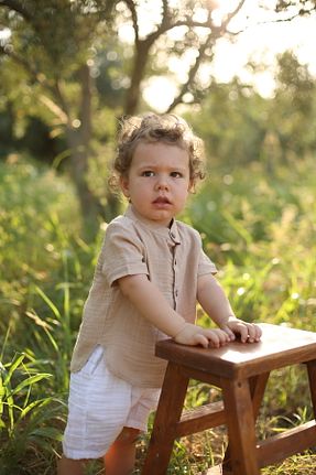 ست نوزادی بژ بچه گانه پنبه ای MAM baby - کد 839938593