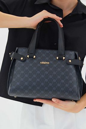کیف دوشی مشکی زنانه چرم مصنوعی Armine - کد 840046425