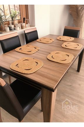 سرویس آمریکائی خاکی مربع HomeTurko - کد 799388944