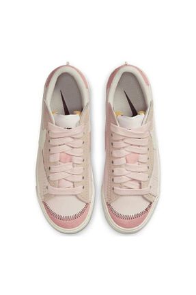 کفش اسنیکر صورتی زنانه چرم اصل Nike - کد 839940615