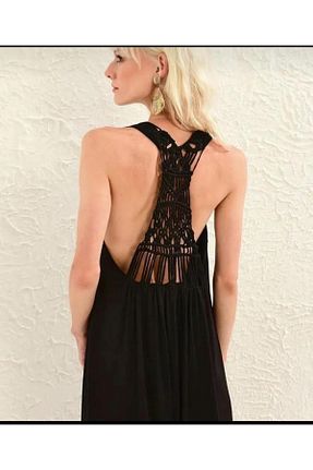 لباس مشکی زنانه بافتنی via moda - کد 289866432