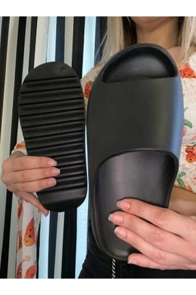 دمپائی مشکی زنانه EVA پاشنه ساده پاشنه کوتاه ( 4 - 1 cm ) کد 106631932