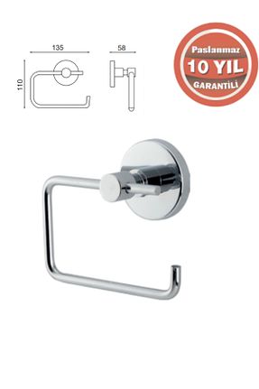 پایه دستمال توالت برنجی ÇELİK BANYO - کد 311035993