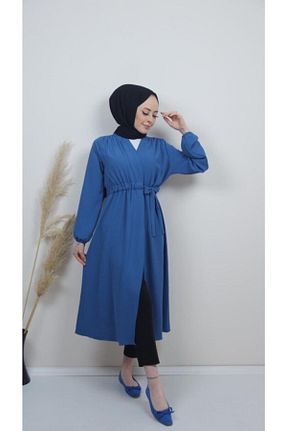 کلاه و ابایا سرمه ای زنانه پنبه ای Genel Markalar - کد 105046686
