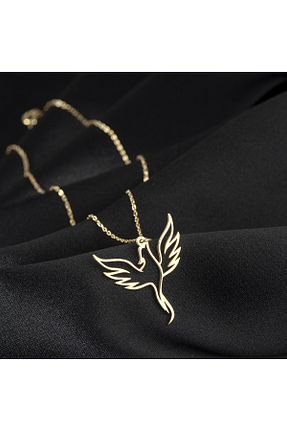 گردنبند نقره طلائی زنانه 925 عیار OneSilverGold - کد 840072591