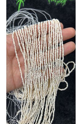گردنبند مروارید بژ Zümrüt Doğal Taş Official - کد 805609051