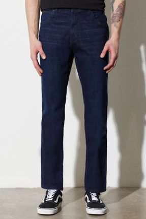شلوار جین آبی مردانه پاچه تنگ جین اسلیم کد 640239736