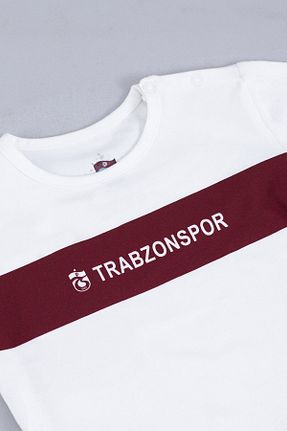 ست بالاتنه و پائین تنه سفید بچه گانه بافتنی Trabzonspor - کد 840107444