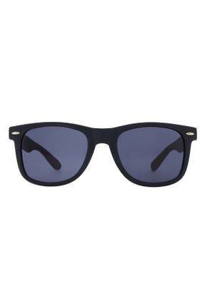 عینک آفتابی مشکی زنانه 50 UV400 پلاستیک هندسی کد 370795377
