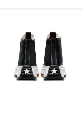 کفش اسنیکر مشکی زنانه بند دار CihanShoes - کد 840128176
