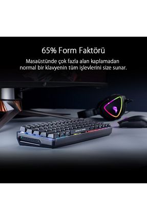 کیبورد گیمر مشکی ASUS - کد 147999423