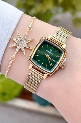 ساعت مچی طلائی زنانه 26-30 میلی متر Daniel Klein - کد 840154426