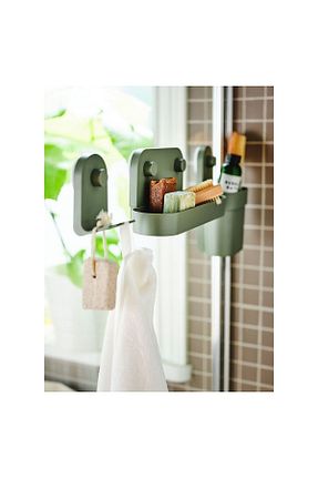 نظم دهنده حمام سبز پلاستیک IKEA - کد 468007049